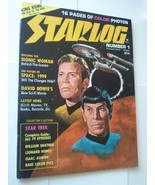 Starlog Magazine 1 NM Star Trek Cv King Kong David Bowie Space 1999 Bion... - £117.46 GBP
