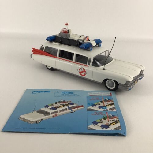 Playmobil 9220 Ghostbusters Ecto 1 Car Building Toy Vehicle Lights Sound Effects - $59.35