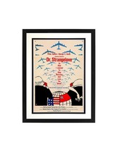 Dr Strangelove 1964 Framed Poster - £51.00 GBP