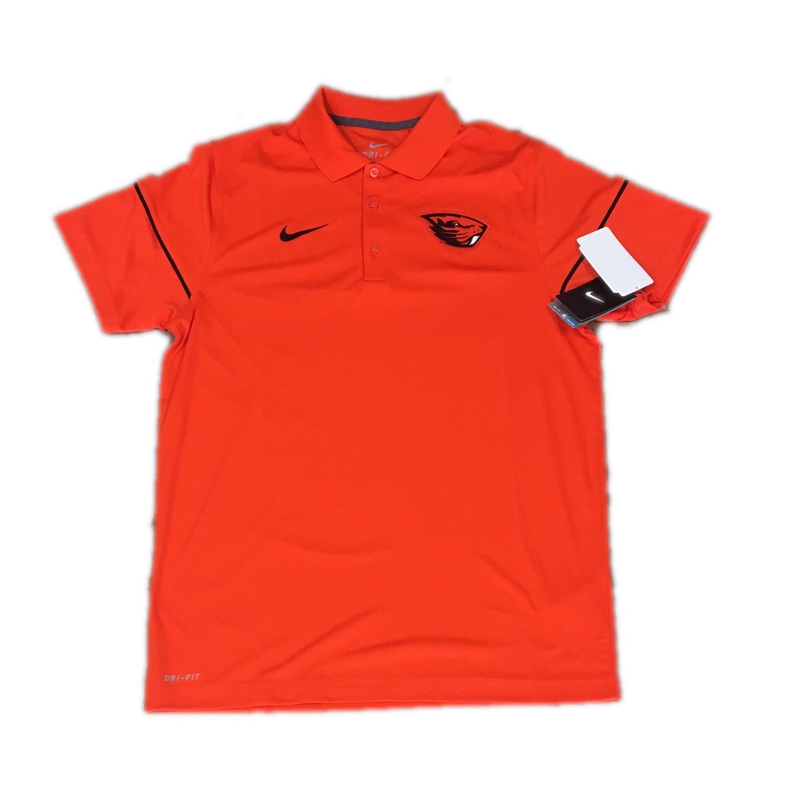 NEW NWT Oregon State Beavers Nike Dri Fit Team Issue Men's Polo Shirt Medium - £37.84 GBP