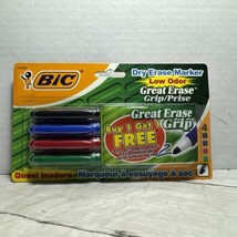 Bic Dry Erase Marker Low Odor 2-4 Packs - $12.86