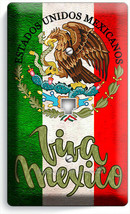 Rustic Mexican Flag Eagle Viva Mexico Phone Telephone Wall Plate Cover Art Decor - £9.54 GBP