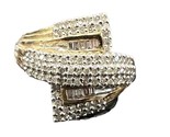 Unisex Cluster ring 10kt Yellow and White Gold 355134 - £302.89 GBP