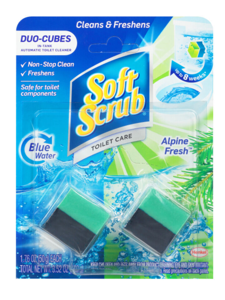 Soft Scrub In-Tank Toilet Cleaner Duo-Cubes Alpine Fresh 2 Count - $4.95