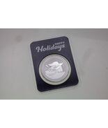 2022 Niue $2 1 oz Silver Star Wars Grogu "Baby Yoda" Happy Holidays Edition - $165.02