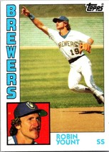 1984 Topps Robin Yount #10 Milwaukee Brewers Baseball Card - $1.77