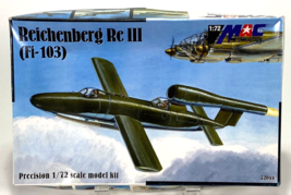 MAC - Reichenberg Re III (Fi-103) Model Airplane Kit - 1:72 Scale - Kit ... - $18.75