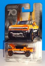Matchbox Moving Parts 2023 70 Years Special Edition Orange 2022 GMC Hummer EV - £6.21 GBP