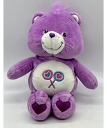 Care Bears 2002 Share Bear Lollipops 8 inch Plush Play Along Special Edi... - £9.53 GBP