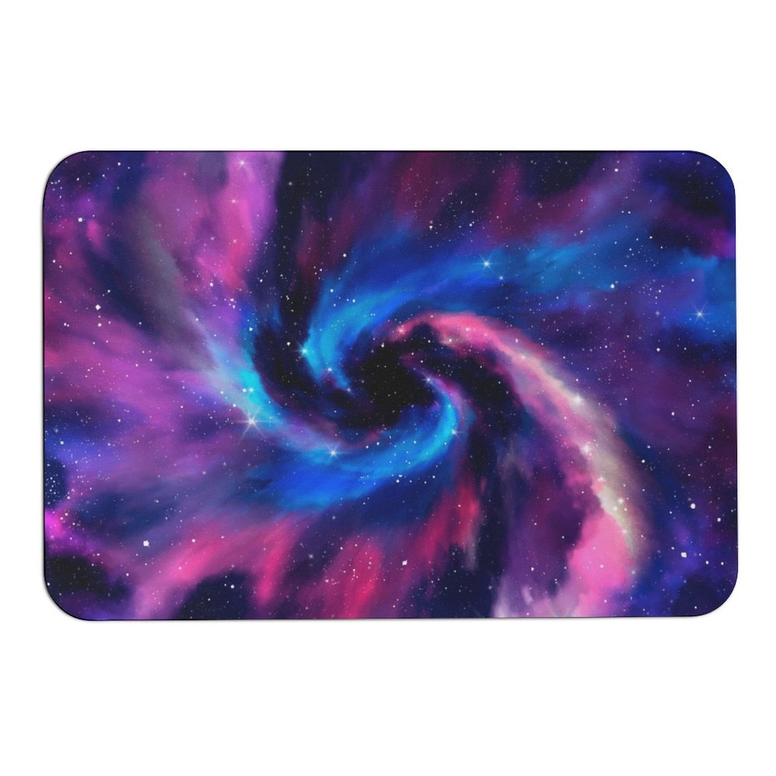 Mondxflaur Universe Non Slip Bathroom Mat for Shower Quick Dry Diatom Mu... - $18.99