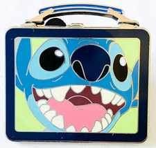 Disney Lilo &amp; Stitch go to School Stitch Lunch Box pin - $25.74