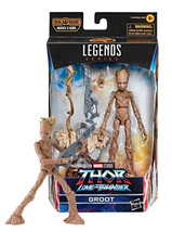 Marvel Legends Thor: Love and Thunder Groot 6&quot; Figure with Korg BAF NIB - £11.89 GBP