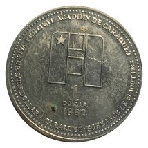 1982 Festival Acadien De Caraquet Un Dollar 20 Ieme Ans Fondatuers FI Tr... - $6.90 CAD