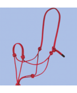 Mustand Red Rope Halter Horse Size New - £7.98 GBP