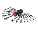 GEARWRENCH 16 Pc. Ratcheting Nutdriver Set, SAE/Metric - 8916D - $109.99