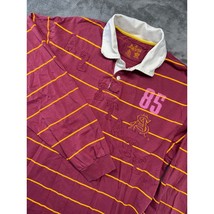 Red Jacket Arizona State Sun Devils Rugby Shirt Striped Long Sleeve Size L - $951.43 MXN