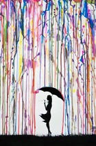 Dandelion Poster Marc Allante Watercolor Rain Umbrella - $497.38 MXN