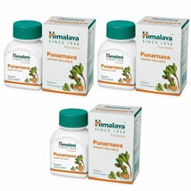 3 Packs X Himalaya Punarnava 60 Tabs Free Ship - $20.57