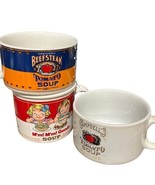 Campbell’s Classic Soup Bowls or Mugs Vintage 1994 by Westwood Set Of 3 - €16,30 EUR