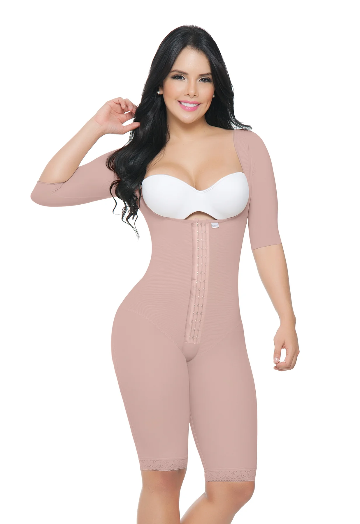 Post-Surgery Fajas ~ Adella 3025 Melibelt 3 Hook Compression Bodysuit