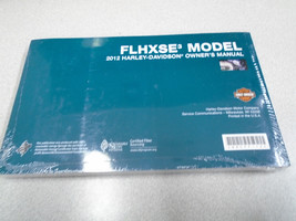 2012 Harley Davidson FLHXSE3 FLHXSE Models Owners Operators Manual FACTORY - $129.99