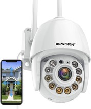 Security Camera Outdoor, Wireless WiFi IP Camera Home Security System 360° - £45.54 GBP