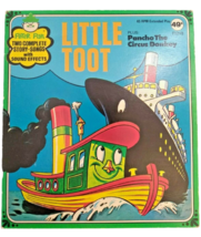 Peter Pan Records Little Toot Pancho Circus Donkey 2 Songs 45 rpm EP F1210 VTG - £8.29 GBP