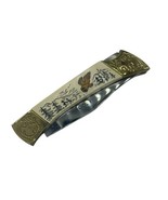 Pocket Knife Eagle Commemorative American Eagle International New Gold Trim - £15.84 GBP