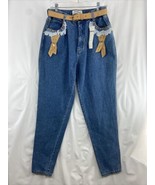 Vintage SapMan Paris High Rise Mom Denim Jeans Size 13/14 Swede Pockets ... - £53.59 GBP