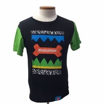 Nickelodeon The Nick Box  T-Shirt Tee Retro Colorblock Men&#39;s Size Small B6 - $18.50