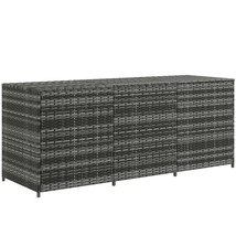 Outsunny 175 Gal Rattan Outdoor Storage Box | Deck, Patio, Pool - $5,461.32 MXN