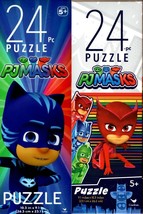 PJ Masks - 24 Pieces Jigsaw Puzzle (Set of 2) - £11.86 GBP