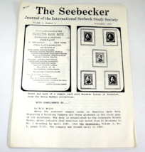 The Seebecker Journal of International Seebeck Study Society September 1990 HTF - £6.62 GBP