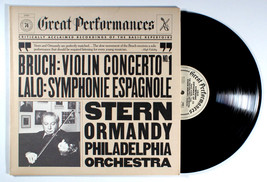 Isaac Stern - Bruch: Concerto No. 1 / Lalo: Symphonie (1967) Vinyl LP • Ormandy - £19.17 GBP