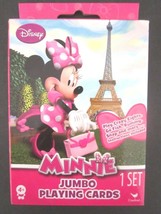 DISNEY Minnie Mouse Playing Cards Crazy Eights Go Fish Rummy Snap & More New! - £5.44 GBP