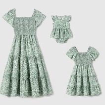 GEA Smocked Dress, Floral Mommy and Me Dresses, Mommy and Me outfits, Photoshoot - £42.67 GBP+