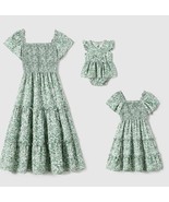 GEA Smocked Dress, Floral Mommy and Me Dresses, Mommy and Me outfits, Photoshoot - £42.46 GBP - £63.94 GBP