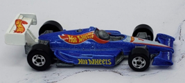 1994 Hot Wheels Race Team Series 500 Indy Car Number 1 Blue with 5 Spoke Wheels - £4.74 GBP