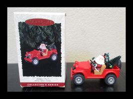 Hallmark Keepsake Santa&#39;s 4 x 4 Here Comes Santa Ornament 1996 IOB - €8,49 EUR