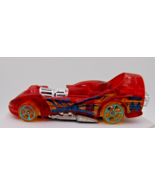 Matchbox Power Rocket Red with Yellow Blue Silver Accents 1995 &#39;17 - £7.82 GBP