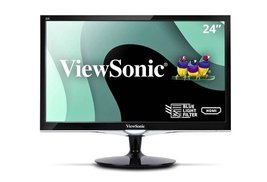 ViewSonic VX2452mh 24 Inch 2ms 60Hz 1080p Gaming Monitor HDMI DVI VGA - $1,025.23 MXN