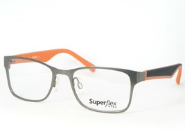 Super Flex Kids SFK-131 C.3 Grey /ORANGE Eyeglasses Glasses 46-16-125mm (Notes) - £29.60 GBP