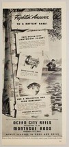 1948 Print Ad Ocean City Fishing Reels &amp; Montague City Rods Philadelphia,PA - £11.13 GBP