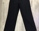 Spanx Bod-A-Bing Womens Large Black Slim X Wide Leg Straight Pant Built ... - $49.50