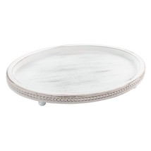 Wooden Tray,Oval Decorative Tray For Coffee Table Kitchen Dinning Table ... - £39.32 GBP