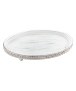 Wooden Tray,Oval Decorative Tray For Coffee Table Kitchen Dinning Table ... - £39.37 GBP