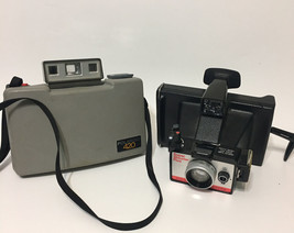 Vintage Polaroid 420 &amp; Polaroid Super Shooter Plus - £20.63 GBP