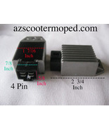 GY6 QMB139 Voltage Regulator Rectifier 12v 4pin 50cc-150cc Scooter Moped... - $13.52 CAD