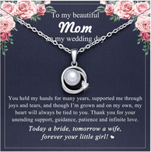 Mother&#39;s Day Gifts for Mom from Daughter Son, Wedding Gifts for Mother of the Br - £24.50 GBP