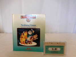 Teddy Ruxpin The Missing Princess Book &amp; Tape 1980s Worlds of Wonder Vin... - £8.62 GBP